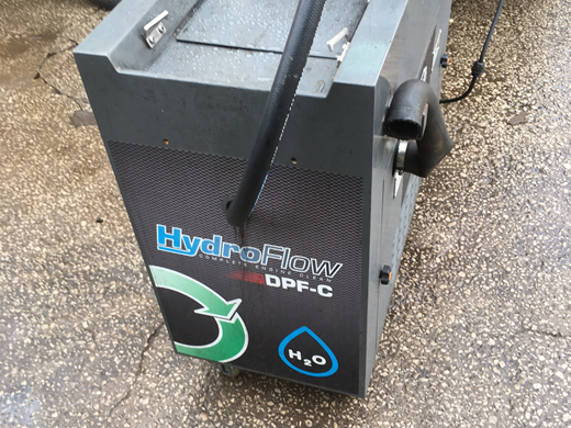 hydroflow dpf cleaning machine